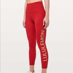 Lululemon Wunder Under Lunar New Year Leggings 25”